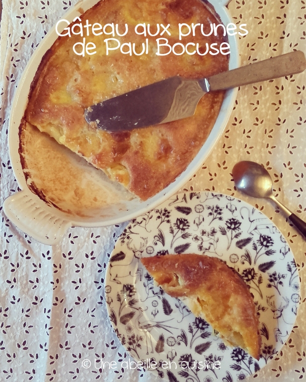 gâteau aux prunes Paul Bocuse copie