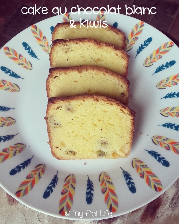 cake chocolat blanc kiwi 